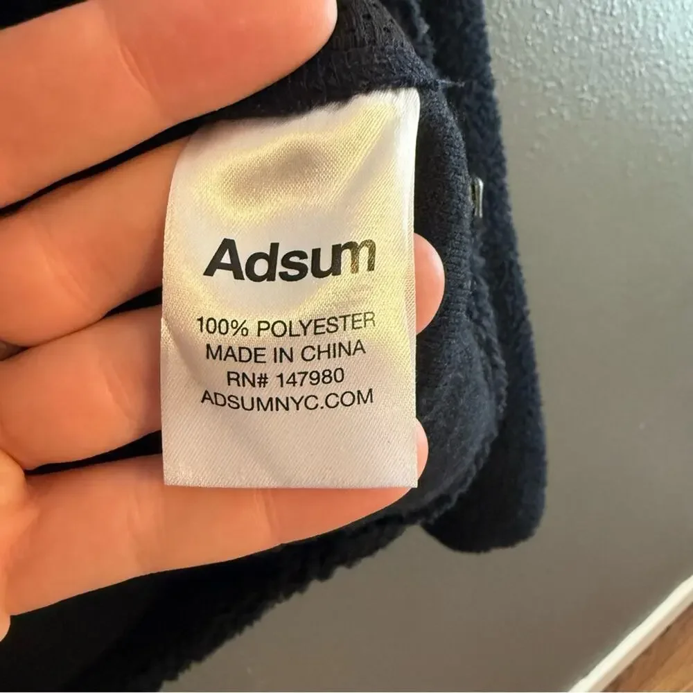 ADSUM Expedition Fleece Jacket Deep Navy Blue Size S